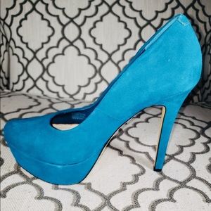 Green Suede Jessica Simpson Waleo